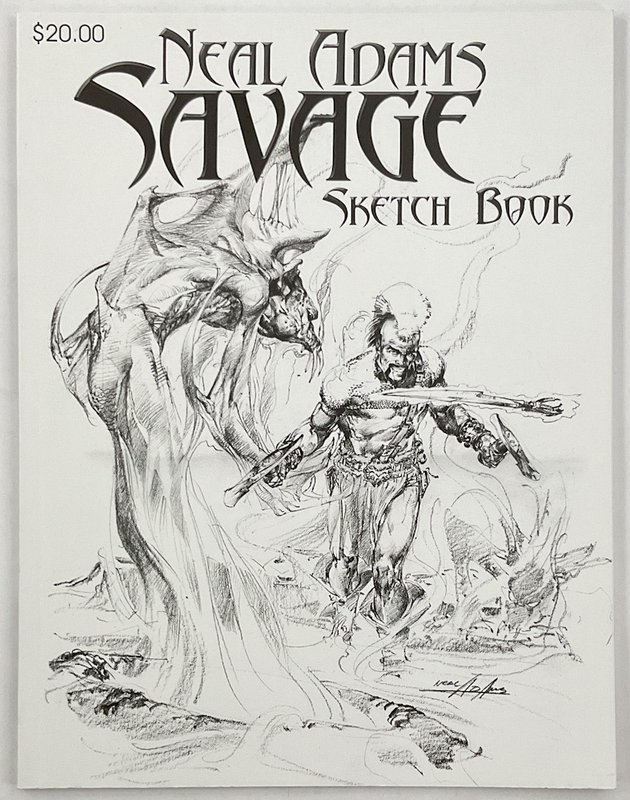 Neal-Adams-Savage-Sketch-Book-1