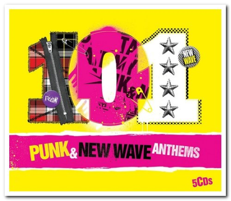 VA - 101 Punk & New Wave Anthems [5CD Box Set] (2010)