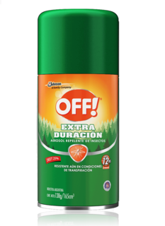 3727 | Repelente Off Aerosol Extra Duracion X 165 Cc