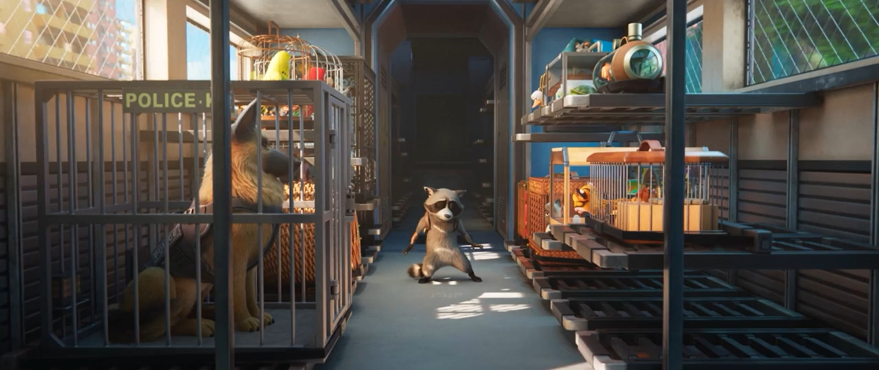 Pets on a Train 2025 WebRip [Hindi + Tamil + English] 480p 720p ESub Screenshot