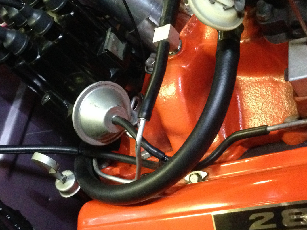 65 283 2V PG vacuum line setup? Chevy Message Forum Restoration and
