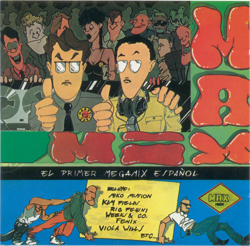 04/03/2023 - Mike Platinas & Javier Ussia – Max Mix (El Primer Megamix Español)(CD, Compilation, Mixed, Reissue)(Max Music – CD 112)  1987 Front