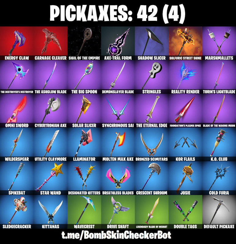 pickaxes