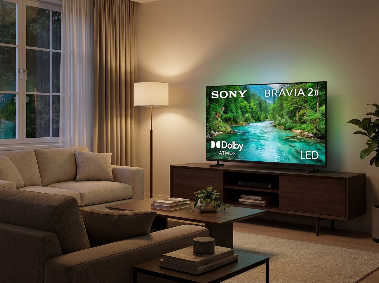 Televisor Sony de 55 Pulgadas 4K Ultra HD Smart TV