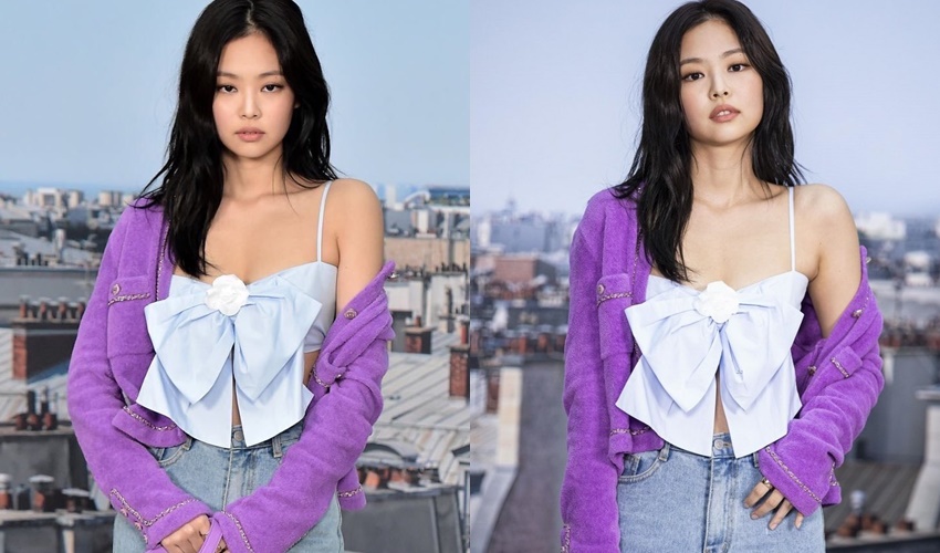 jennie nampak biasa pertunjukan fesyen chanel