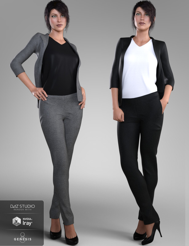 Stylish Workwear for Genesis 8 Female(s) Stylish Workwear for Genesis 8 Female(s)