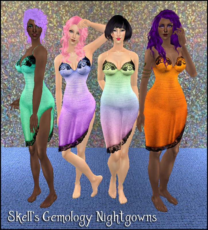 Gemology nightgown preview