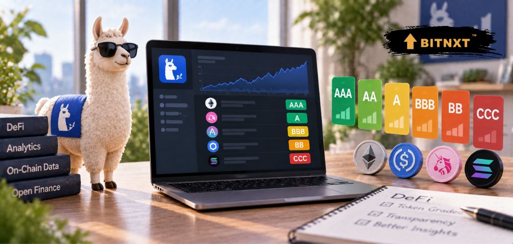 DefiLlama Launches AAA-to-CCC Token Grades for DeFi