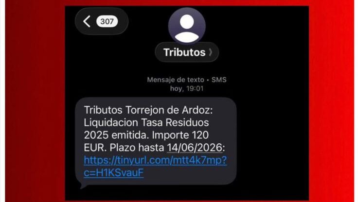Foto cedida por Policía Local Torrejón