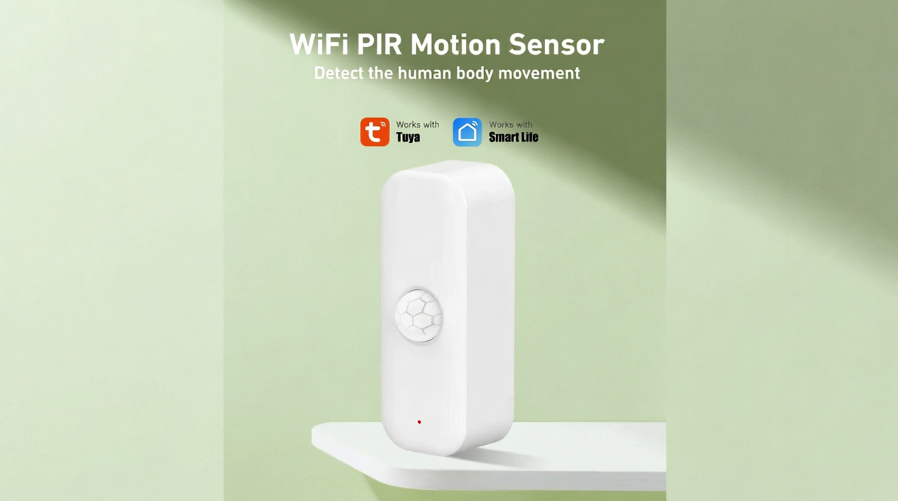 Tuya WiFi PIR Motion Sensor Smart Home Security Human Body Infrared Detector - Smart home device from Smart Switch Lanka