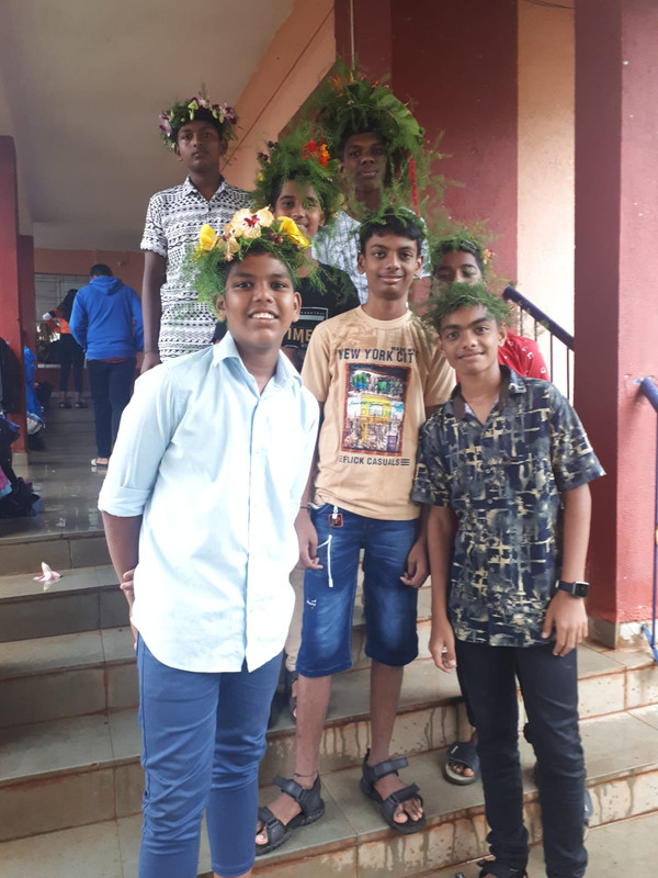 Main quad — morning assembly