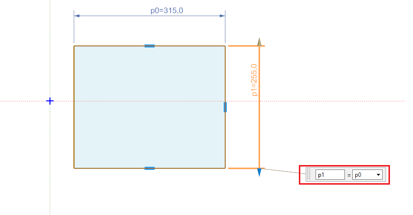 Dimension Relation Equal Measurements