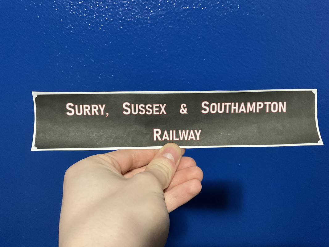 Building Surry, Sussex and Southampton Railway #6 ‘Maria’ in G-scale
