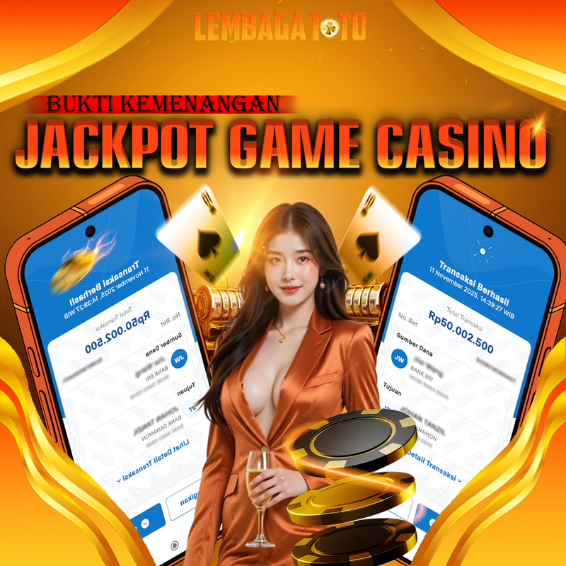 BUKTI JACKPOT 12 NOVEMBER LEMBAGATOTO LIVE CASINO Rp.50.000.000,- LUNAS
