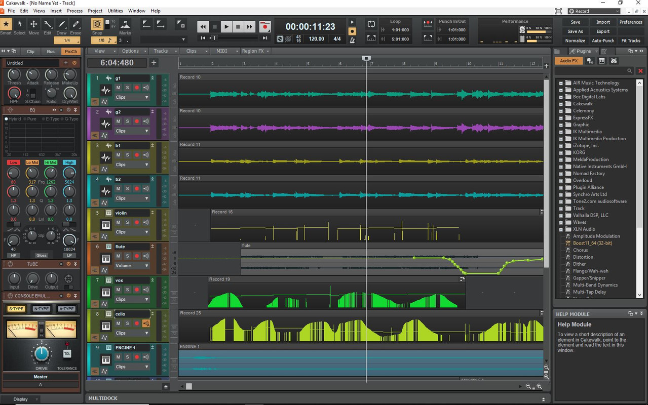 tracks help module