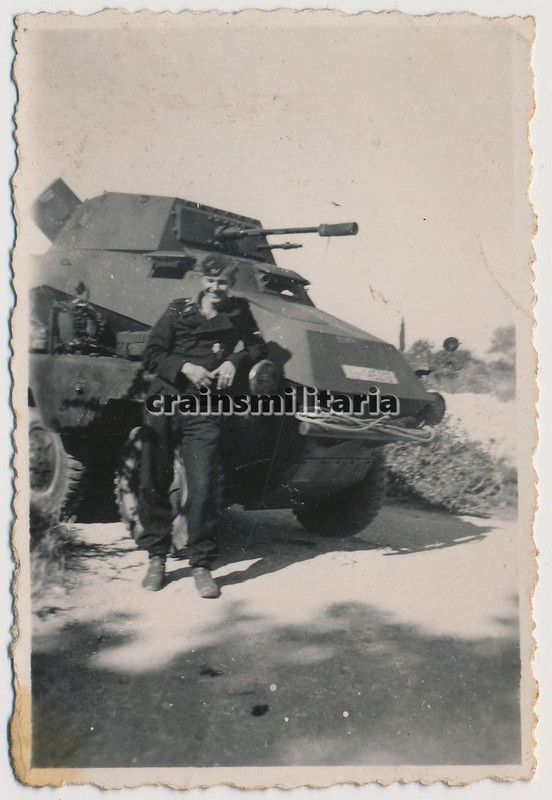 Orig. Foto XX Elite 8-Rad Panzerspähwagen SdKfz 