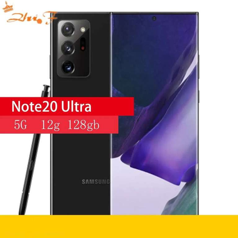 Aliexpress: Celular Samsung Galaxy note 20 Ultra 5G | Precio en USD + cupón del vendedor + BTS32 
