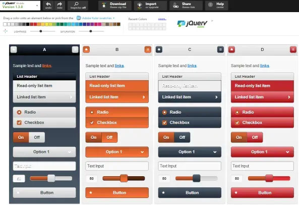 tutoriales jQuery Mobile crear aplicaciones para moviles y tabletas