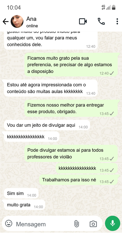 Depoimento de cliente satisfeito 1