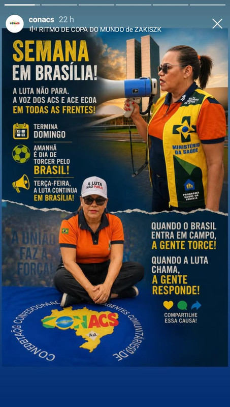 Depois da vitória do Brasil, chegou a hora de torcer pela nossa categoria!