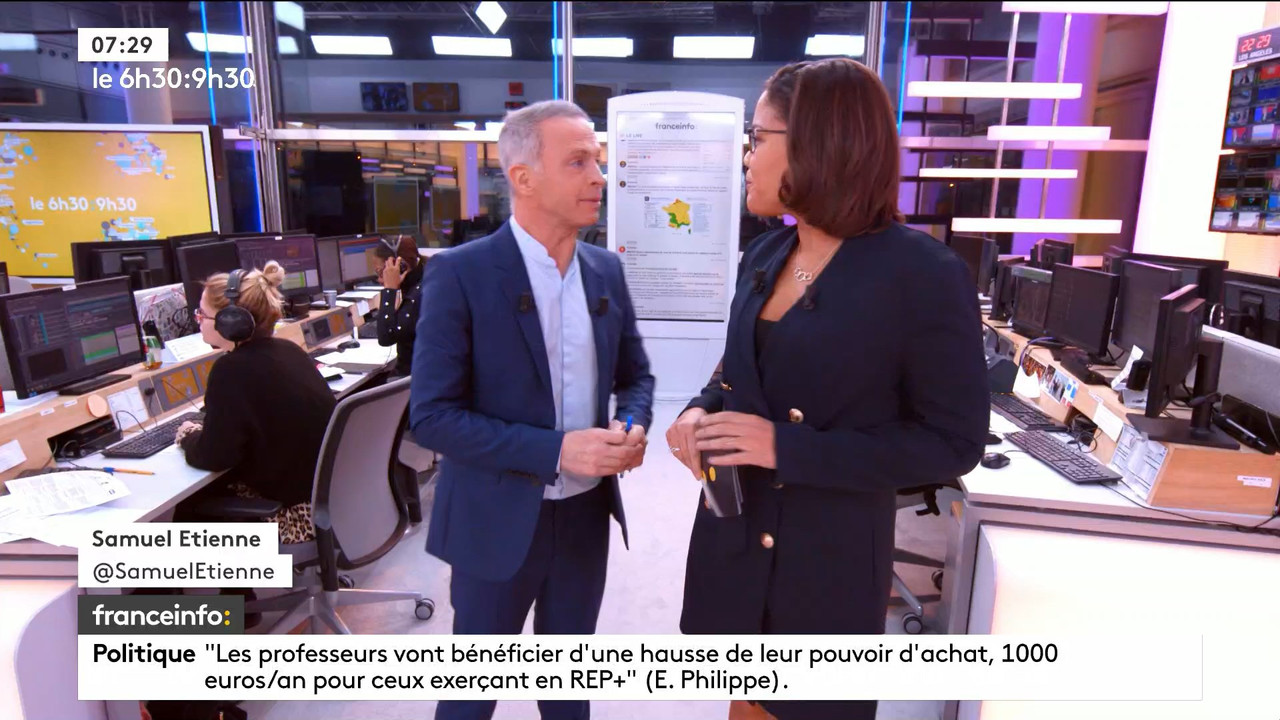 31 January - 05.30.00 - Le 6h30. Entre JT, chroniques, invités e
