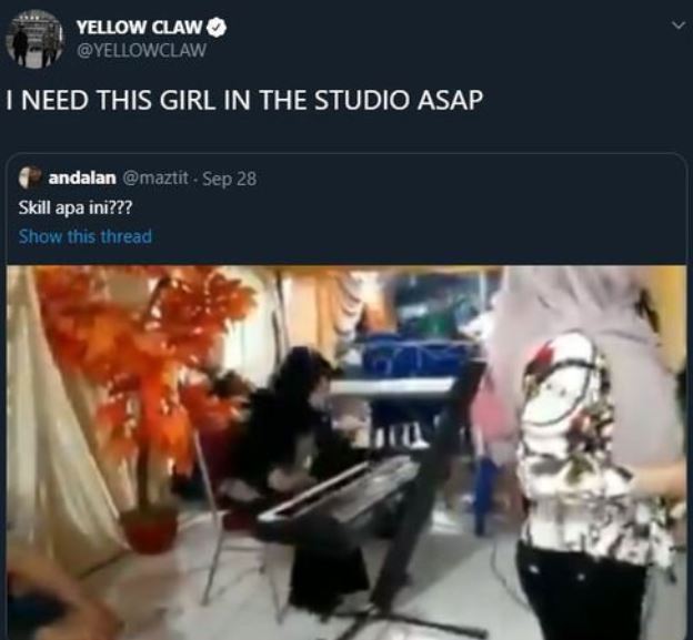 DJ Yellowclaw tertarik dengan Arindi Putry
