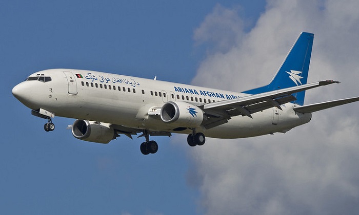 Ariana Afghan Airlines, maskapai Nasional Afghanistan.