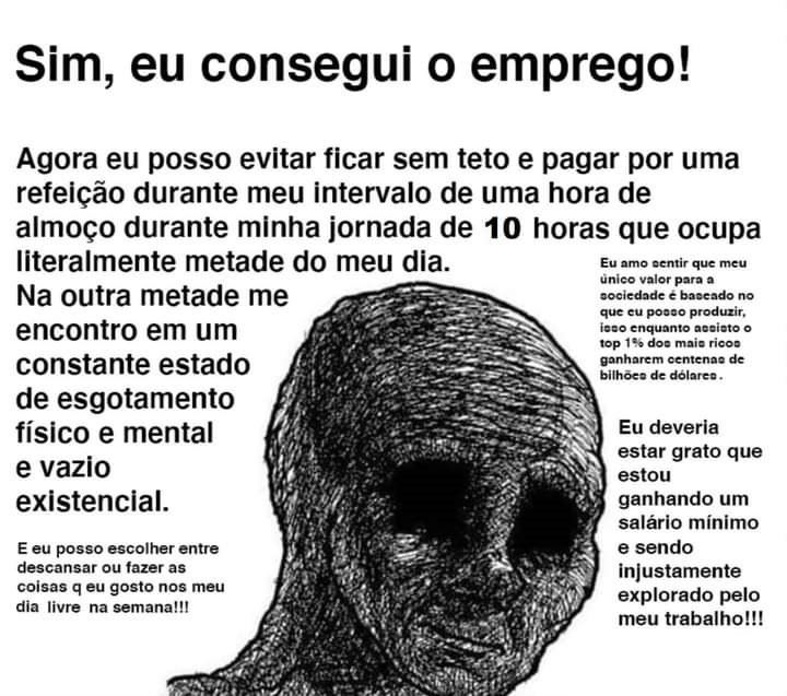 Mas ainda assim temos que vestir a camisa da empresa. : r/antitrampo