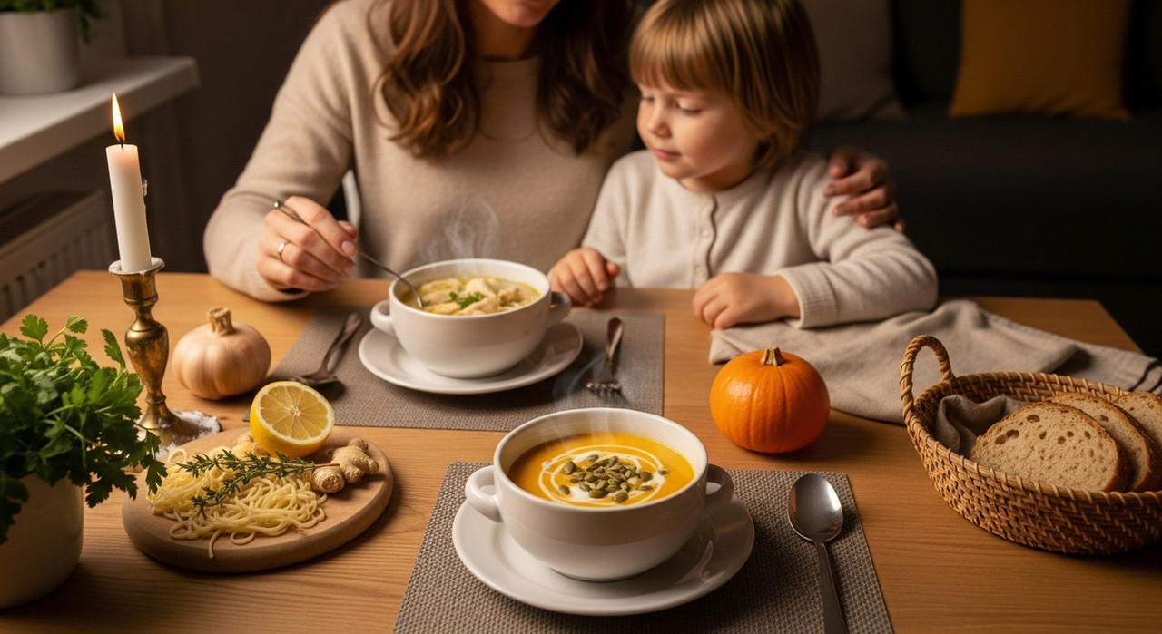 Осенние и зимние супы