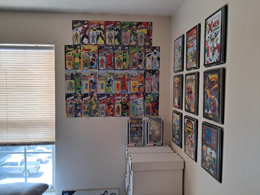 J1-Hasbro Marvel 3.75 Retro Figures