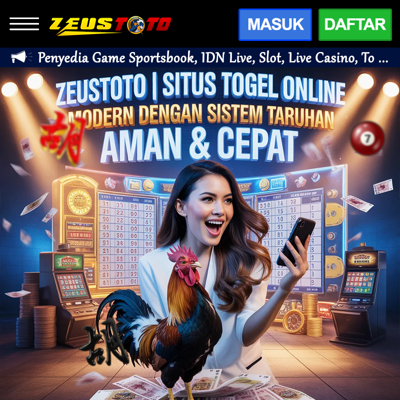 ZEUSTOTO | Situs Togel Online Modern dengan Sistem Taruhan Aman & Cepat image 1
