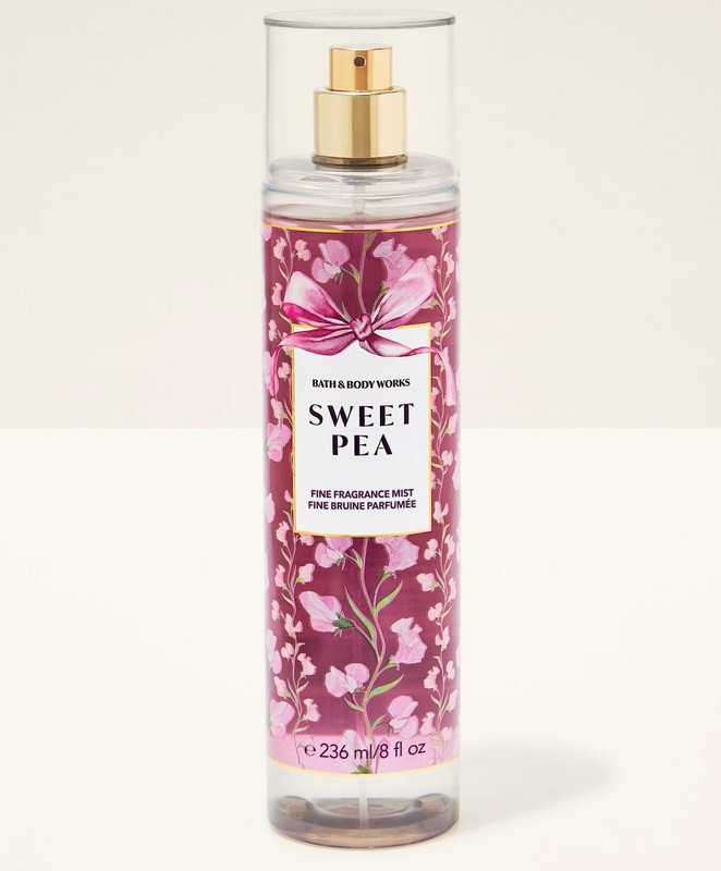 Bath & Body Works Sweet Pea fine fragrance mist
