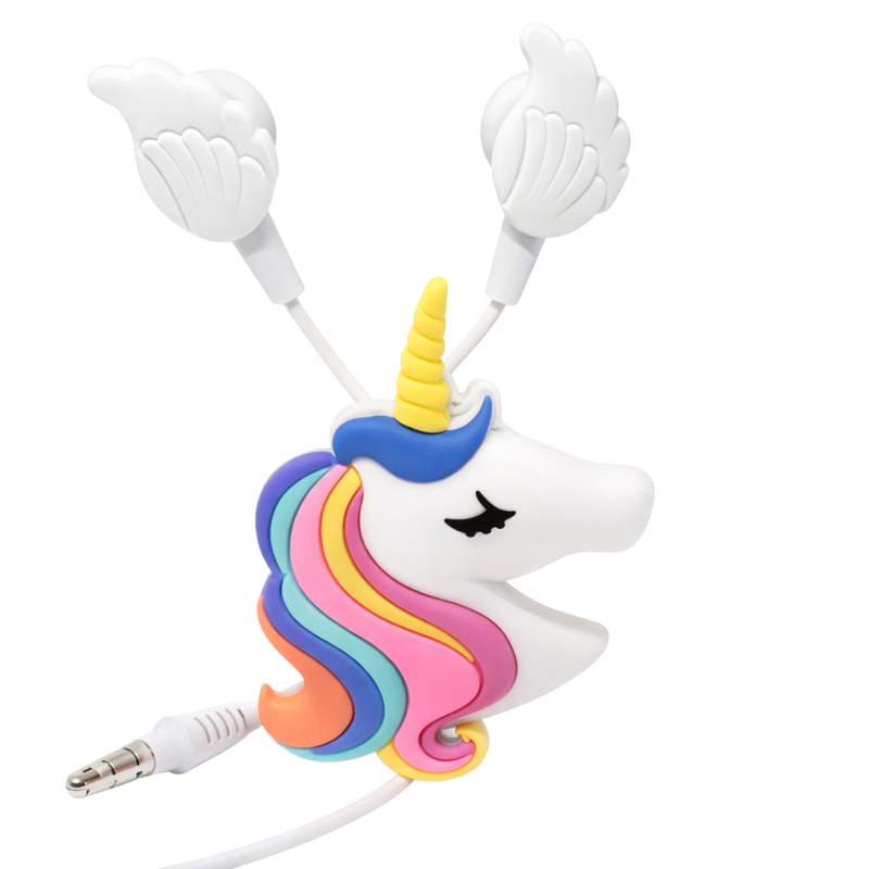 Unicorn Earphones White