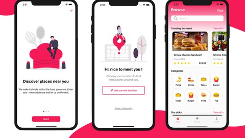 Build FoodPanda Clone App with Admin WEB Portal (2022)