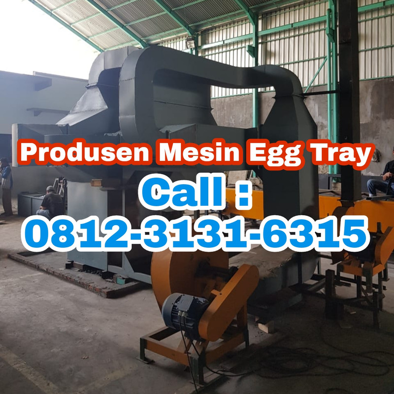 GARANSI, TELP: 0812-3131-6315, Harga Mesin Pencetak Egg Tray Otomatis di Rokan Hulu