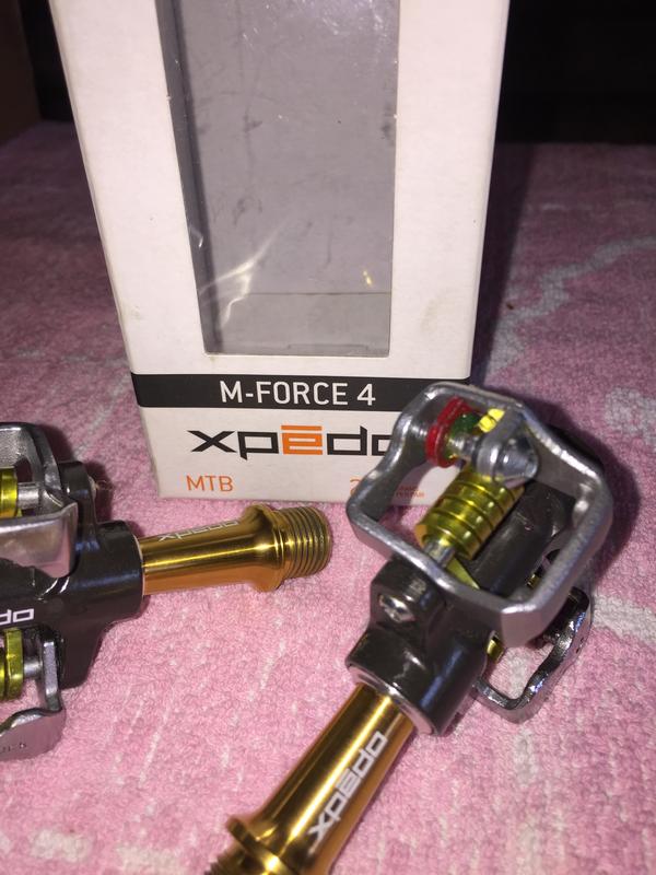 NUEVO - PEDALES MTB XPEDO M-FORCE 4 TI Gold | ForoMTB.com