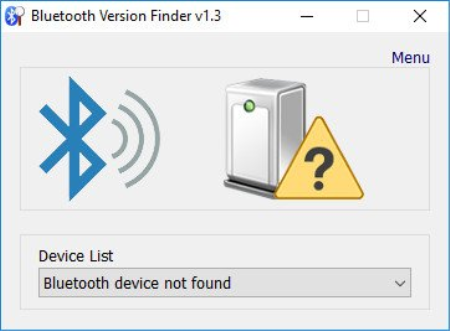 Bluetooth Version Finder 1.3 Bluetooth Version Finder 1.3