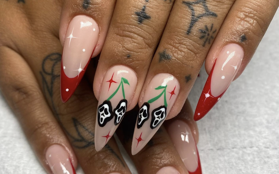halloween nails art design ideas 2024