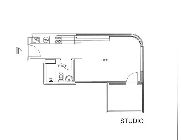 Studio in Opalz