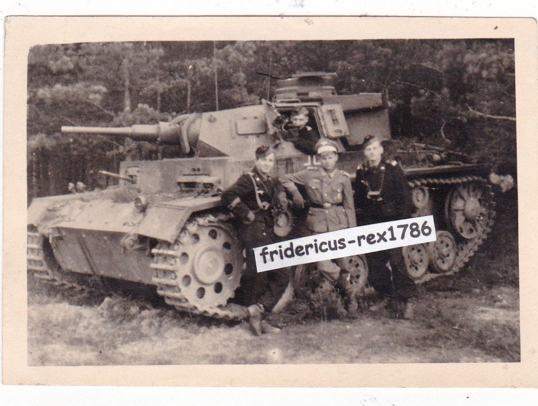 Foto Panzer III Tank Wrapper der GD Ärmelband Br