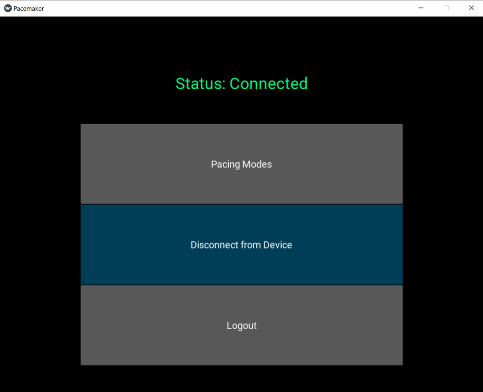Connection Screen