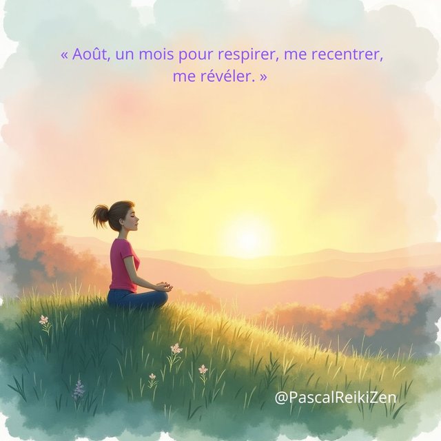 Énergie du mois d'août