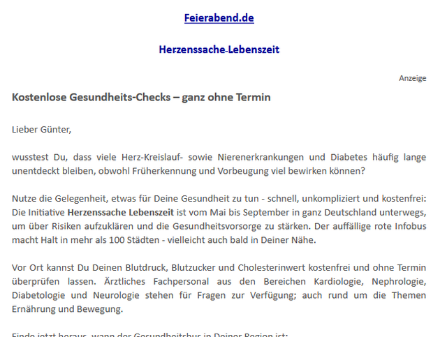 Initiative Herzenssache Lebenszeit