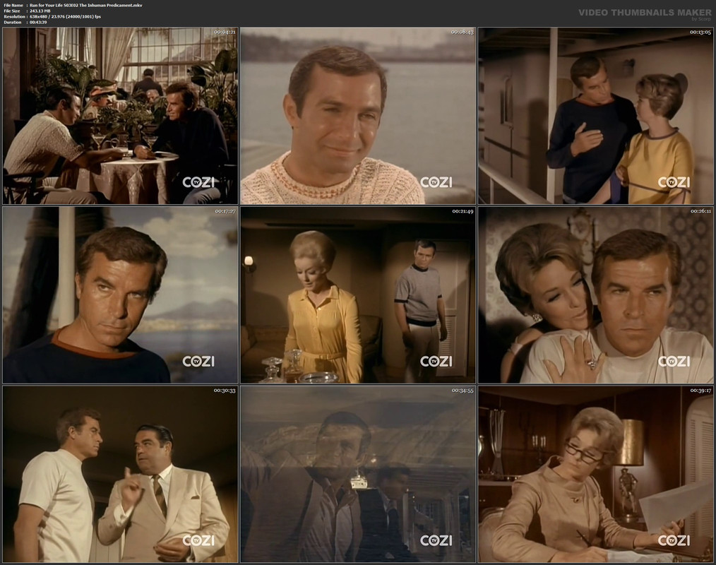 Run for Your Life S03E02 The Inhuman Predicament.mkv