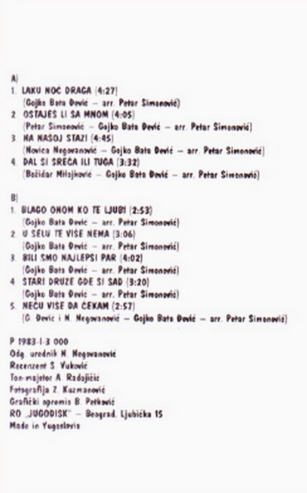 Gojko Malesevic 1983 kz