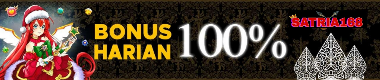 BONUS HARIAN 100%