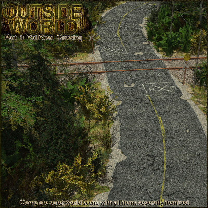 Outside World Part1 - Railroad Crossing