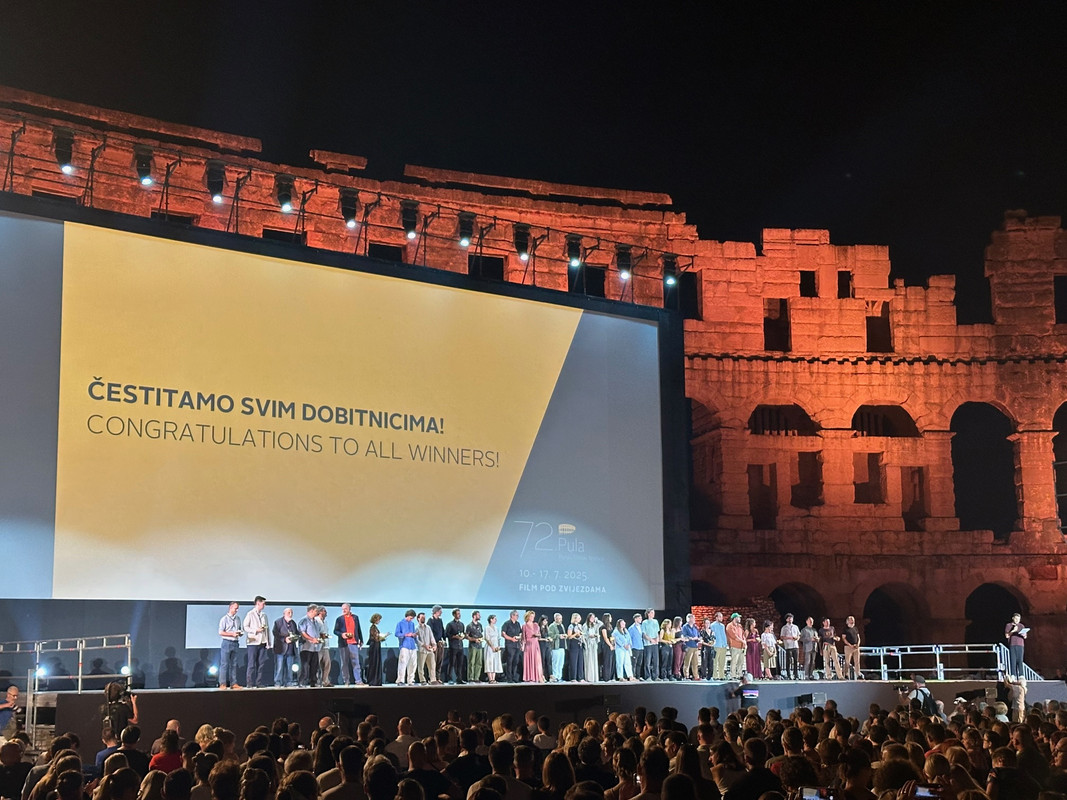 Pula 2025: Sedmi dan – Evo tko su pobjednici 72. Pulskog filmskog festivala