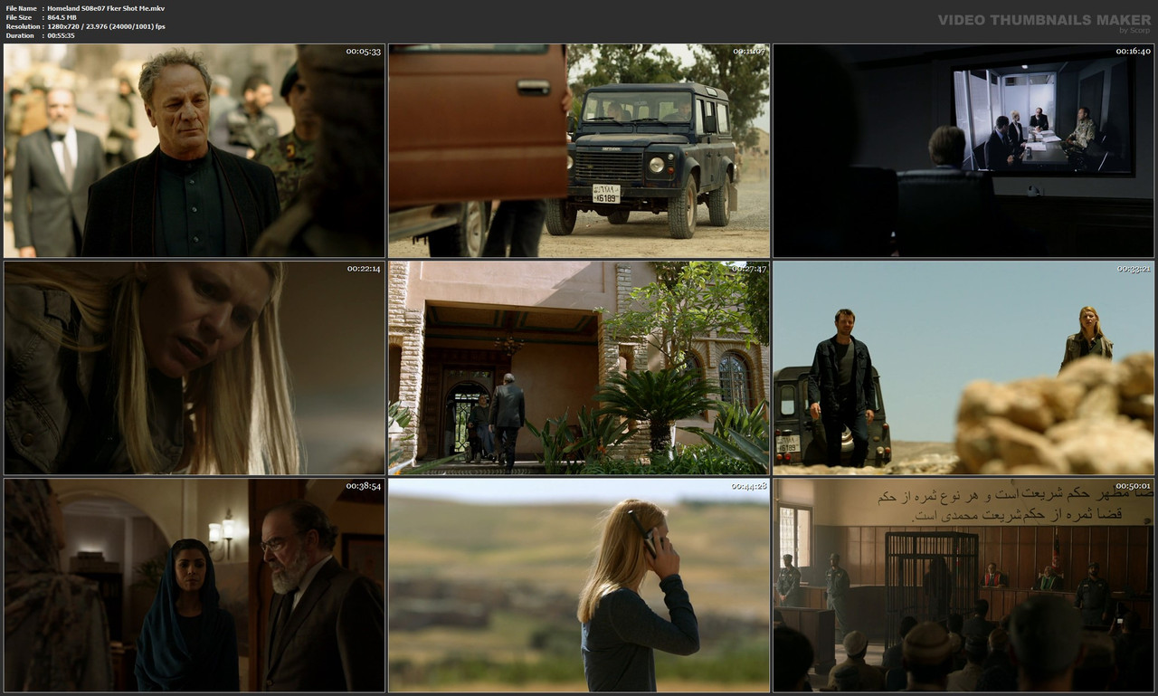 Homeland S08e07 Fker Shot Me.mkv