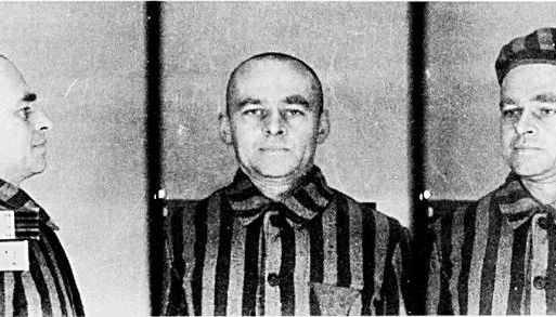 Imagen de la ficha policial del campo de Auschwitz. Me parece sorprendente y curioso que esta imagen no se encuentre expuesta en los barracones del campo de Auschwitz I, donde hay miles de fotos de presos expuestas. No olvidemos que la imagen de Pilecki no es muy apreciada por los gestores del museo